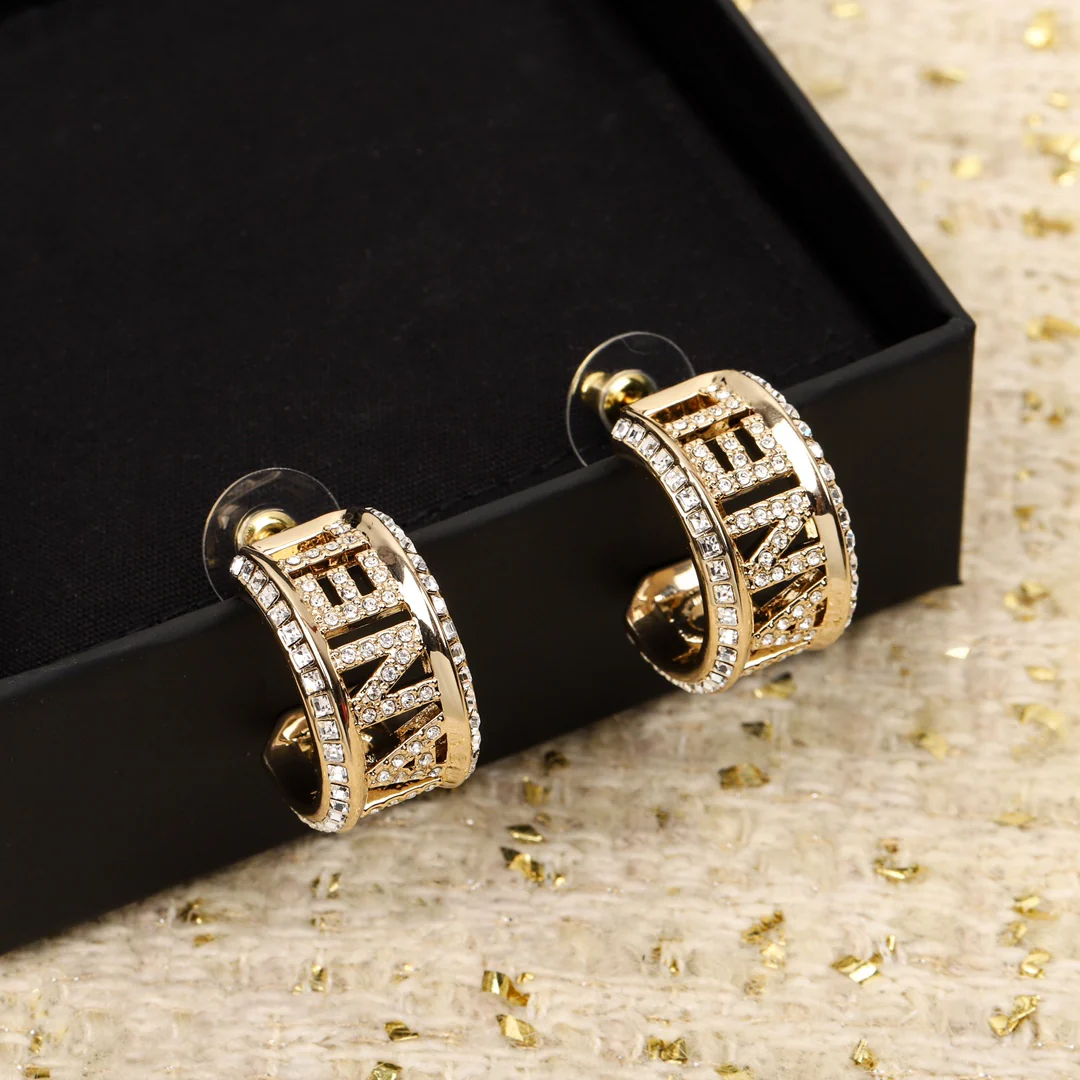 Серьги Chanel 864