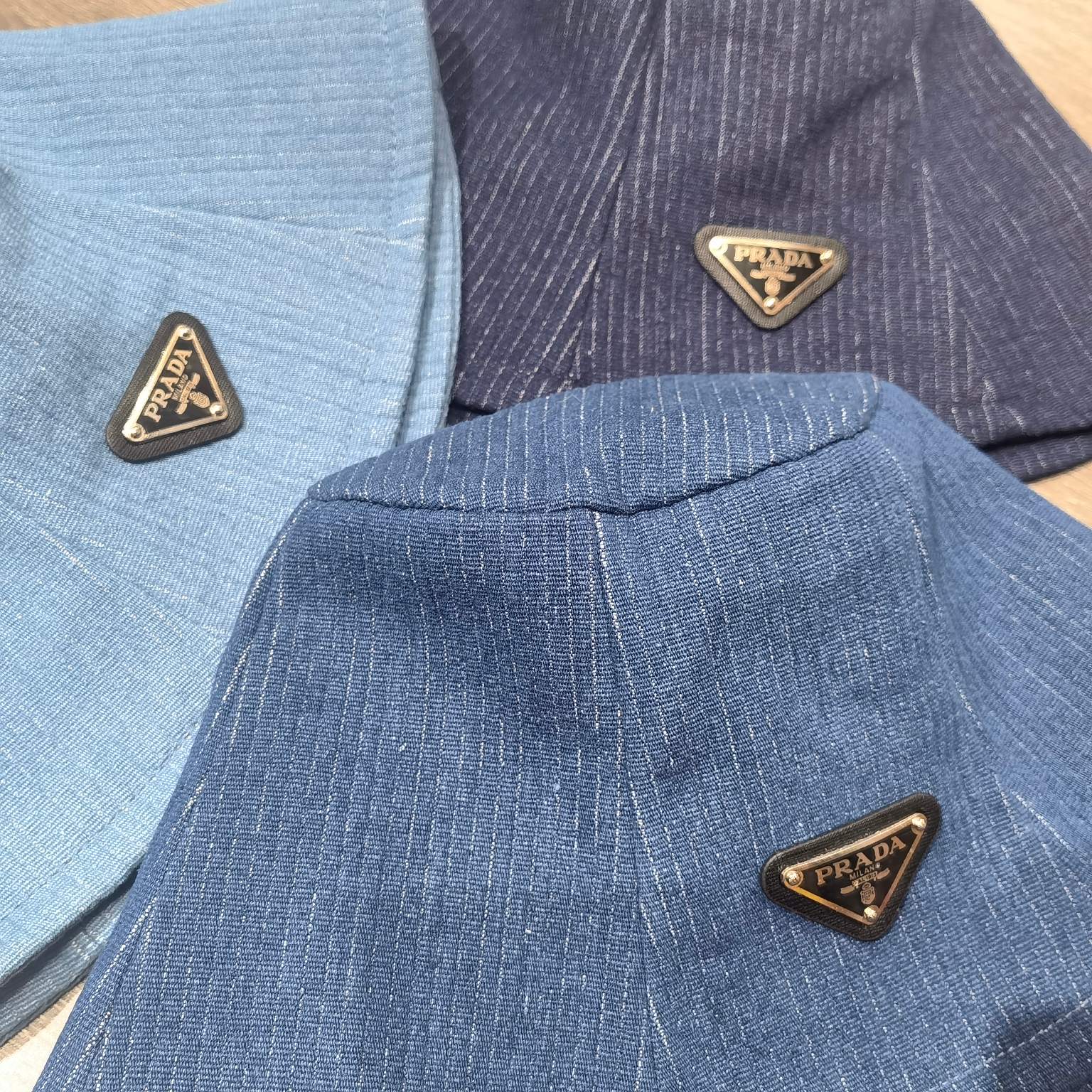 Prada - Новинка осени 2023 - Джинсовая панама