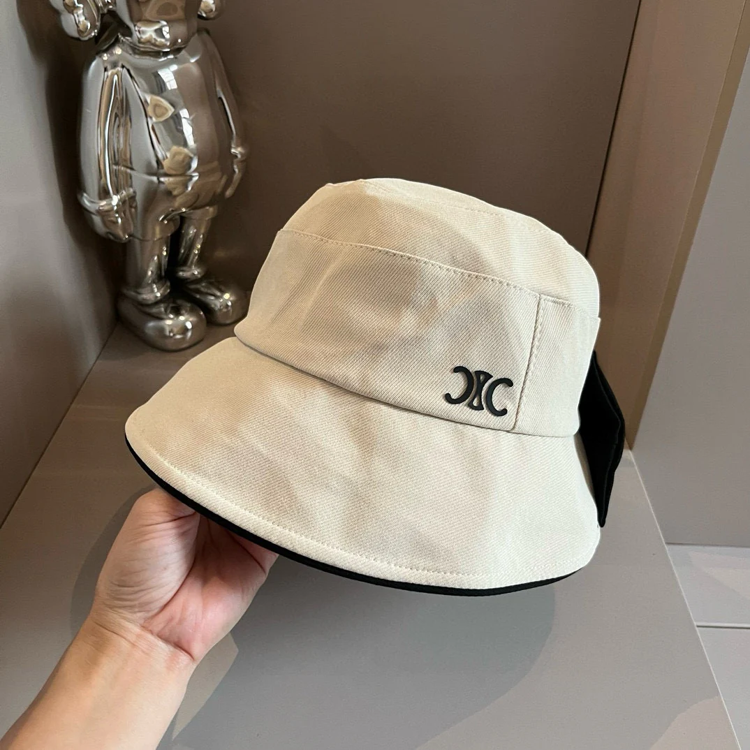 Celine - Панама с бабочкой - Белая