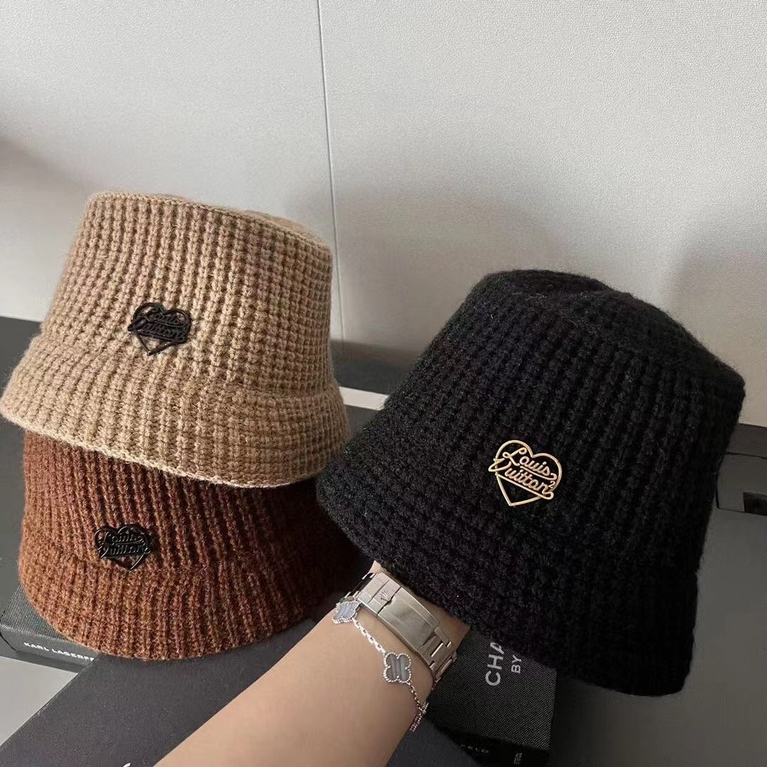 LV - Ретро вязаная рыбацкая шапка