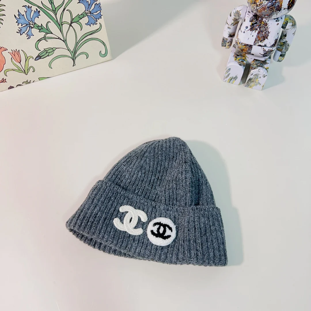 Chanel - Вязаная шапка - 10