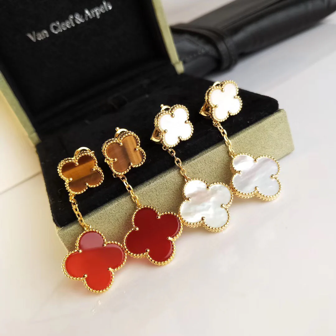 Серьги VCA - Два цвета - 2 шт.