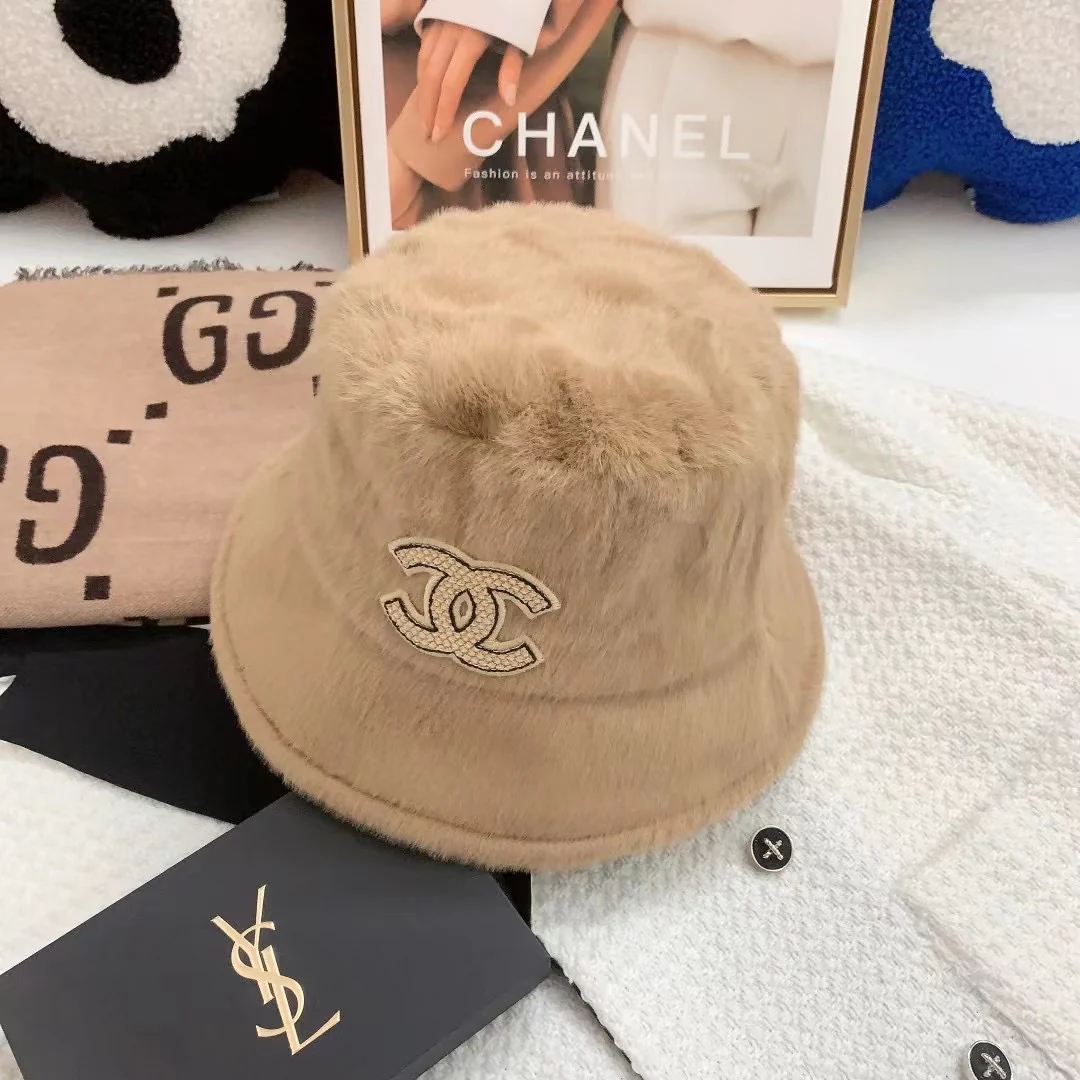 Chanel - Кашемировая рыбацкая шляпа