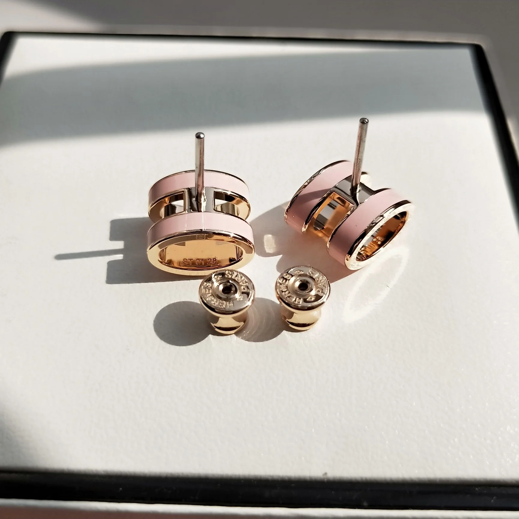 Серьги Hermes - Пусеты - 4 шт.