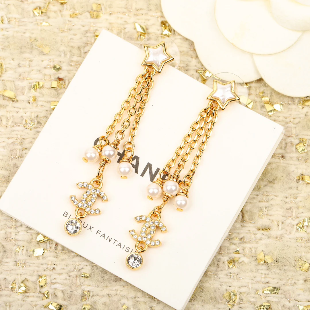 Серьги Chanel 837