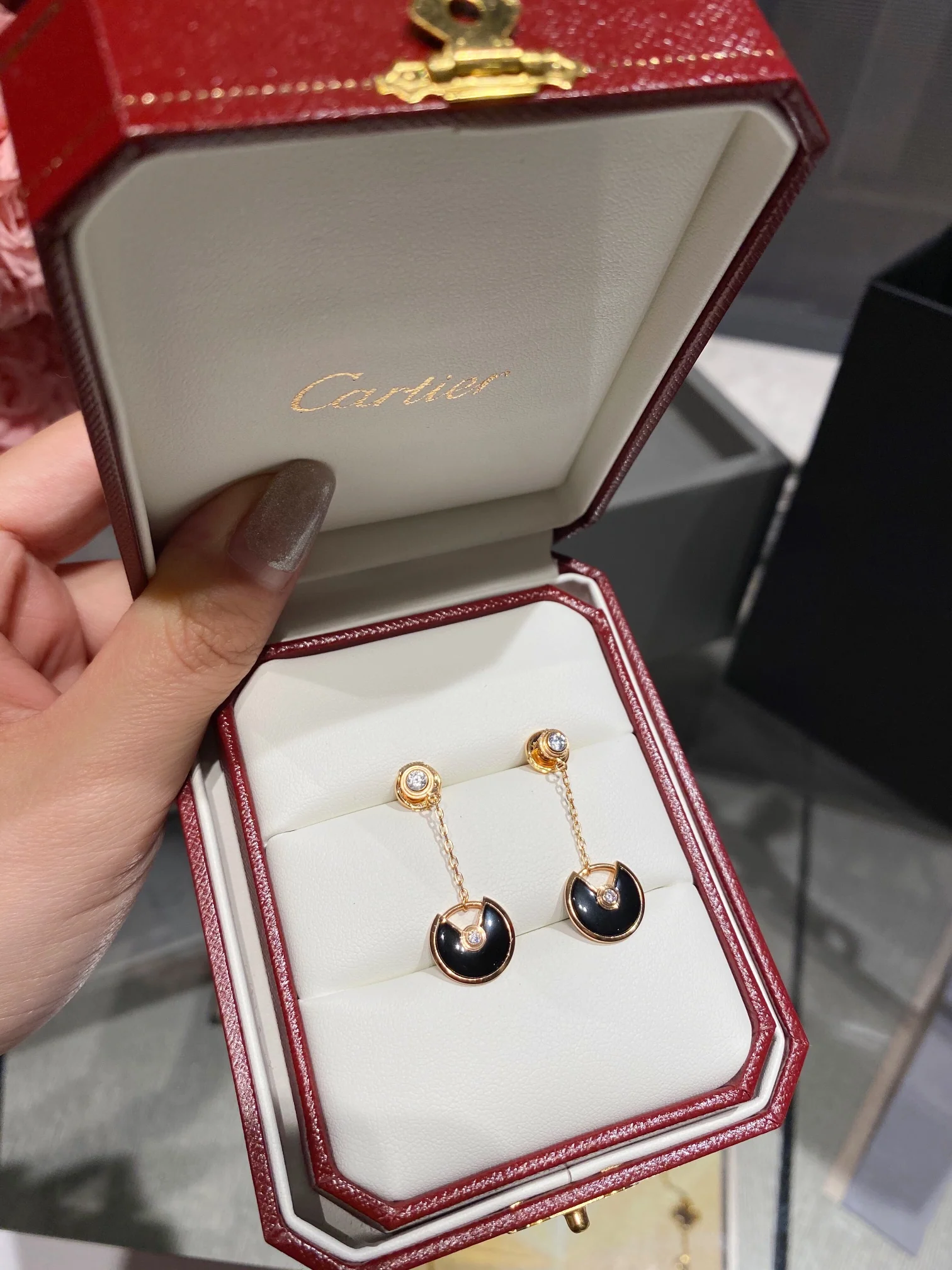 Серьги Cartier 036