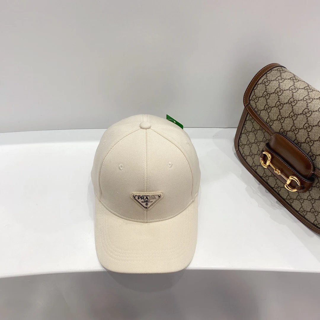 Prada - Классический треугольный логотип - Бейсболка