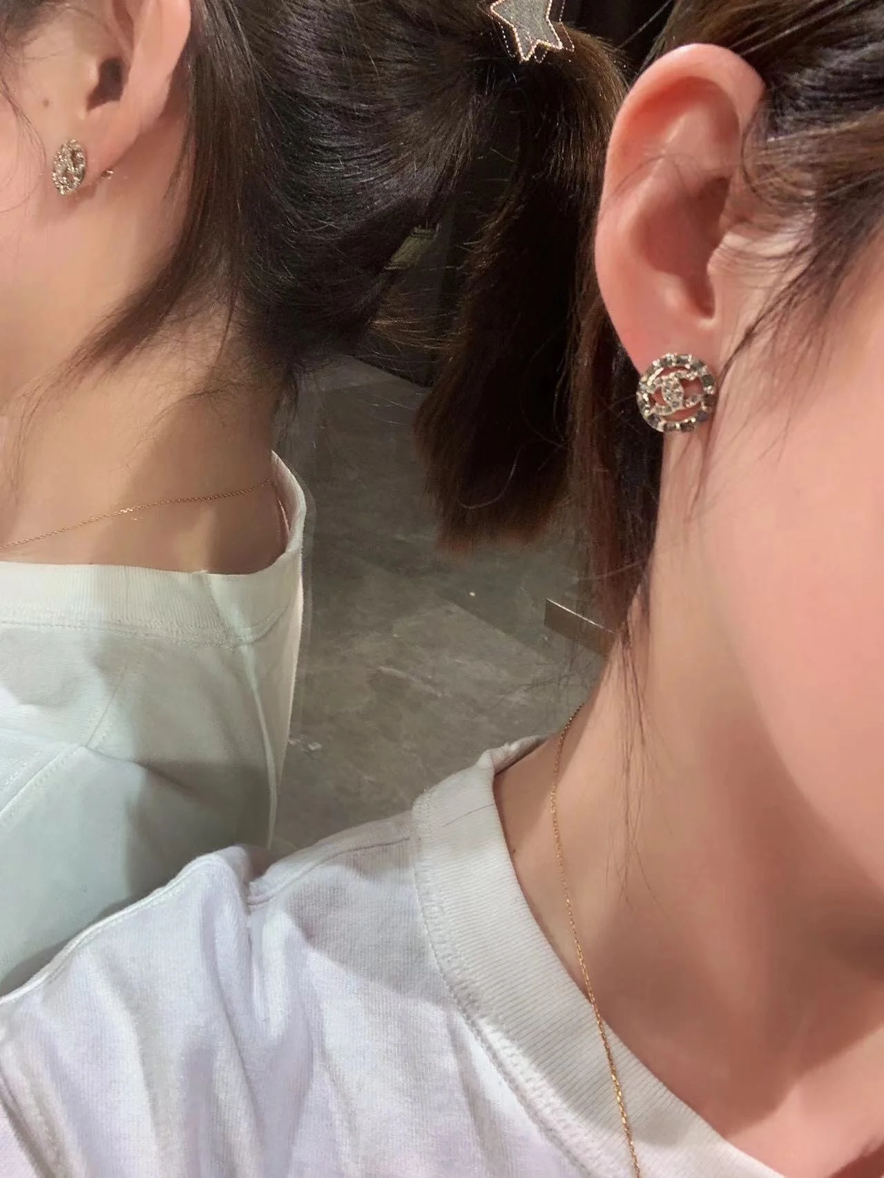 Серьги Chanel 992