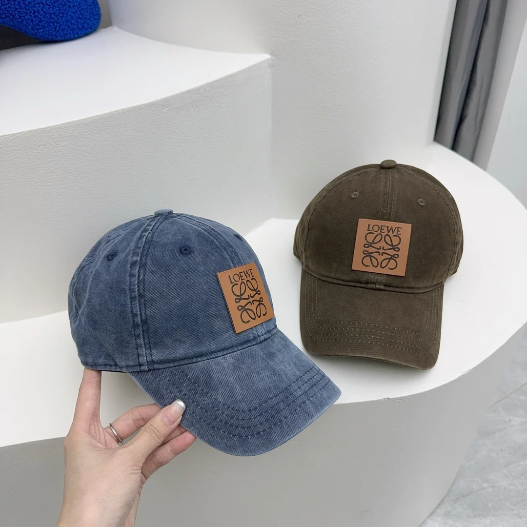 Бейсболка LOEWE из выстиранного денима