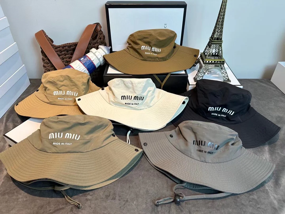 Miu Miu - Быстросохнущая ткань - Рыбацкая шляпа