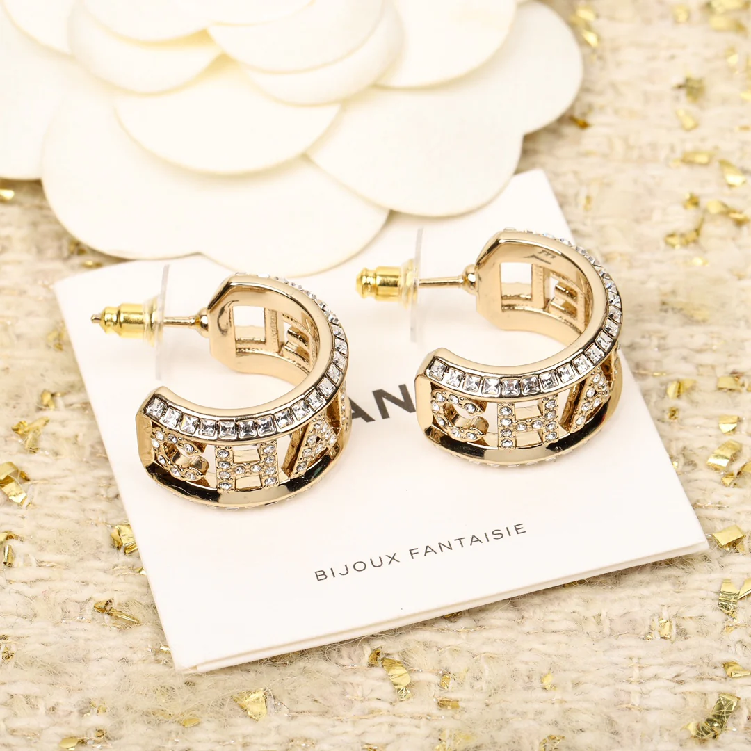 Серьги Chanel 864