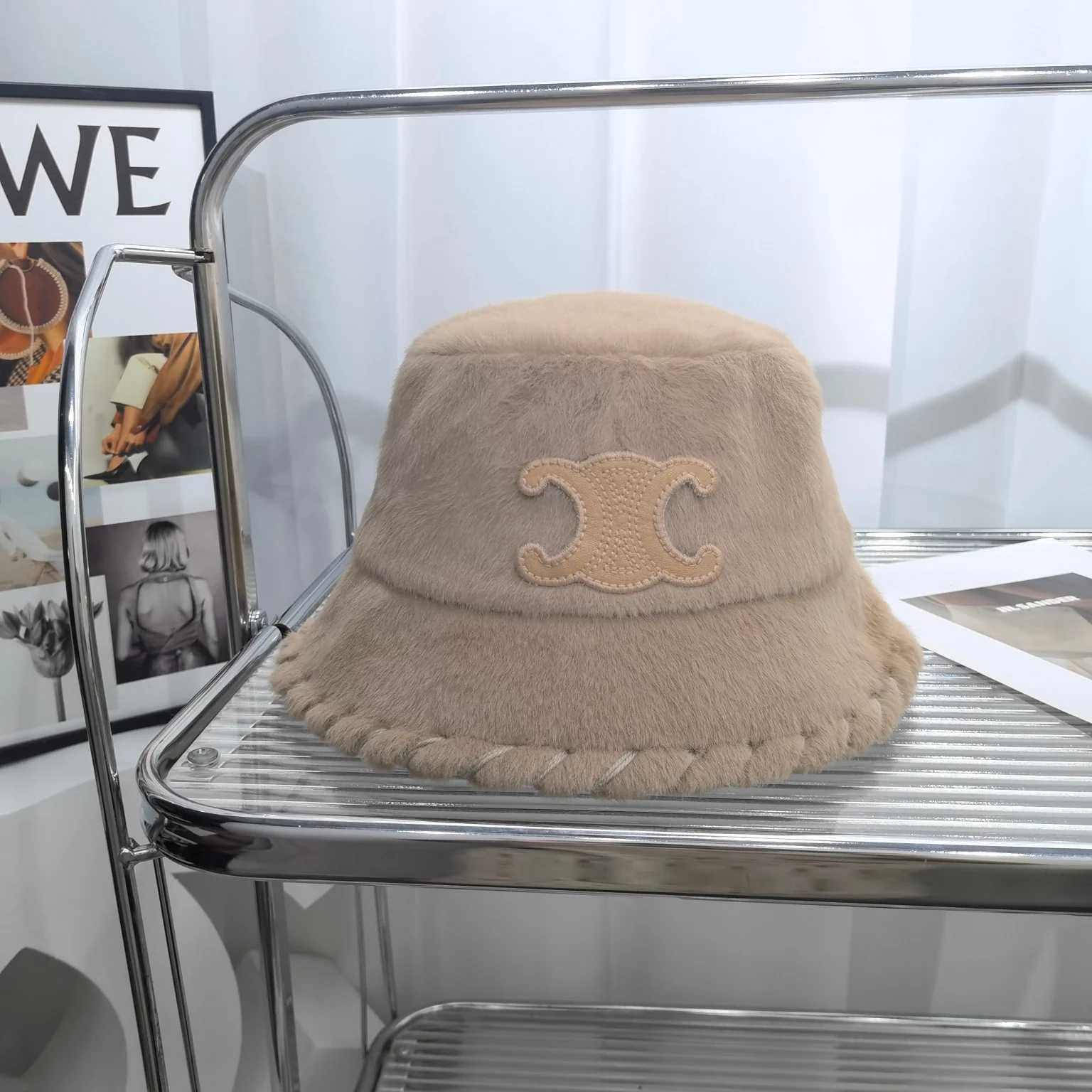 Рыбацкая шляпа из флиса Celine - 1