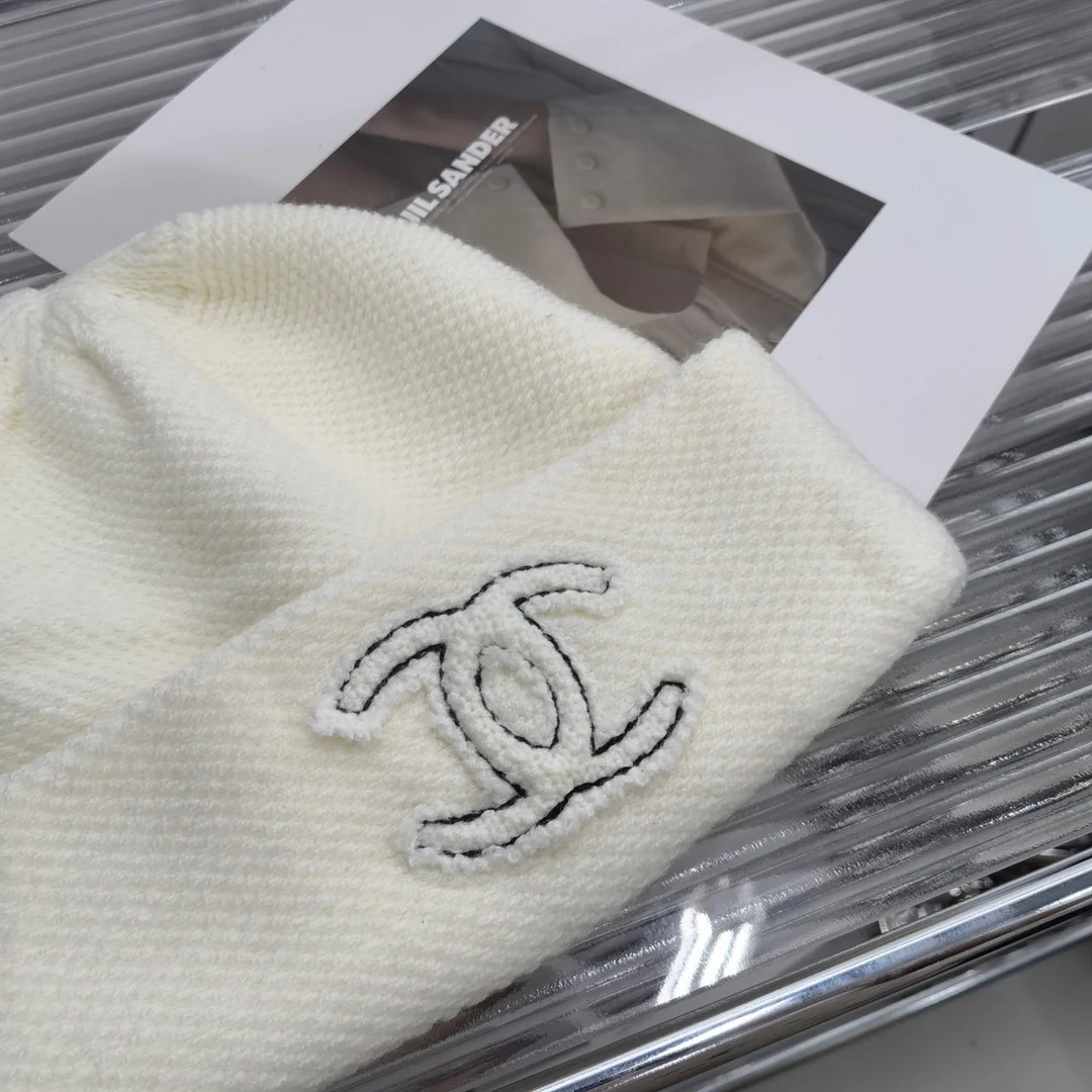 Chanel - Вязаная шапка - 3
