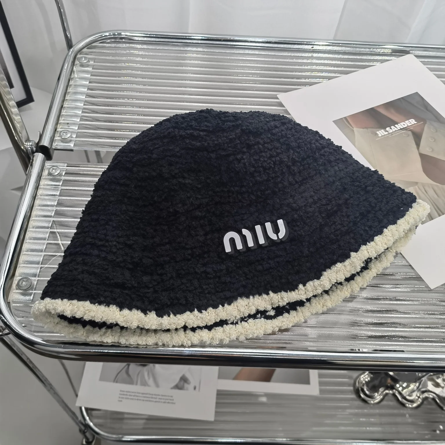 Miu Miu - Рыбацкая шляпа из овечьей шерсти