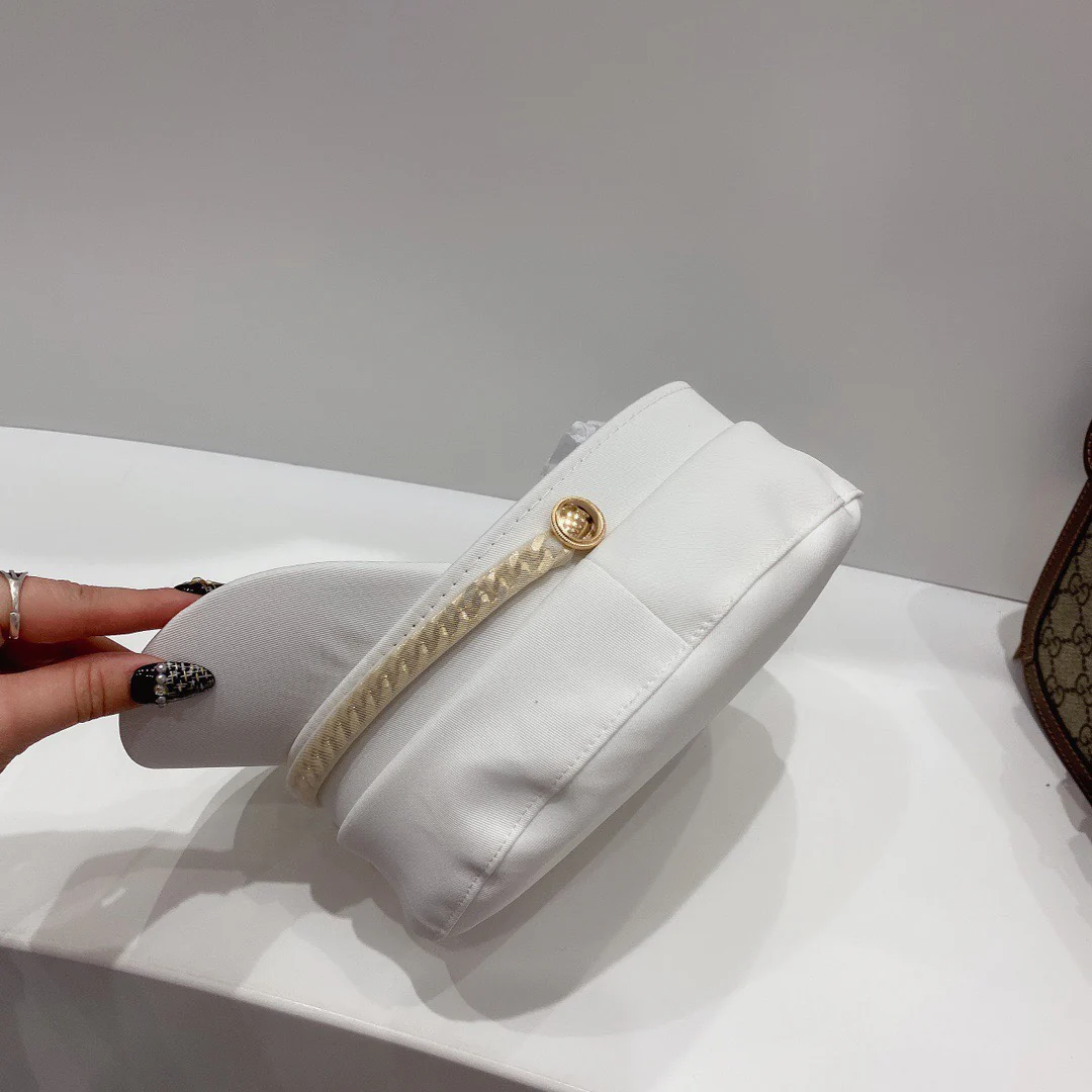 Chanel - Военная кепка - Белая