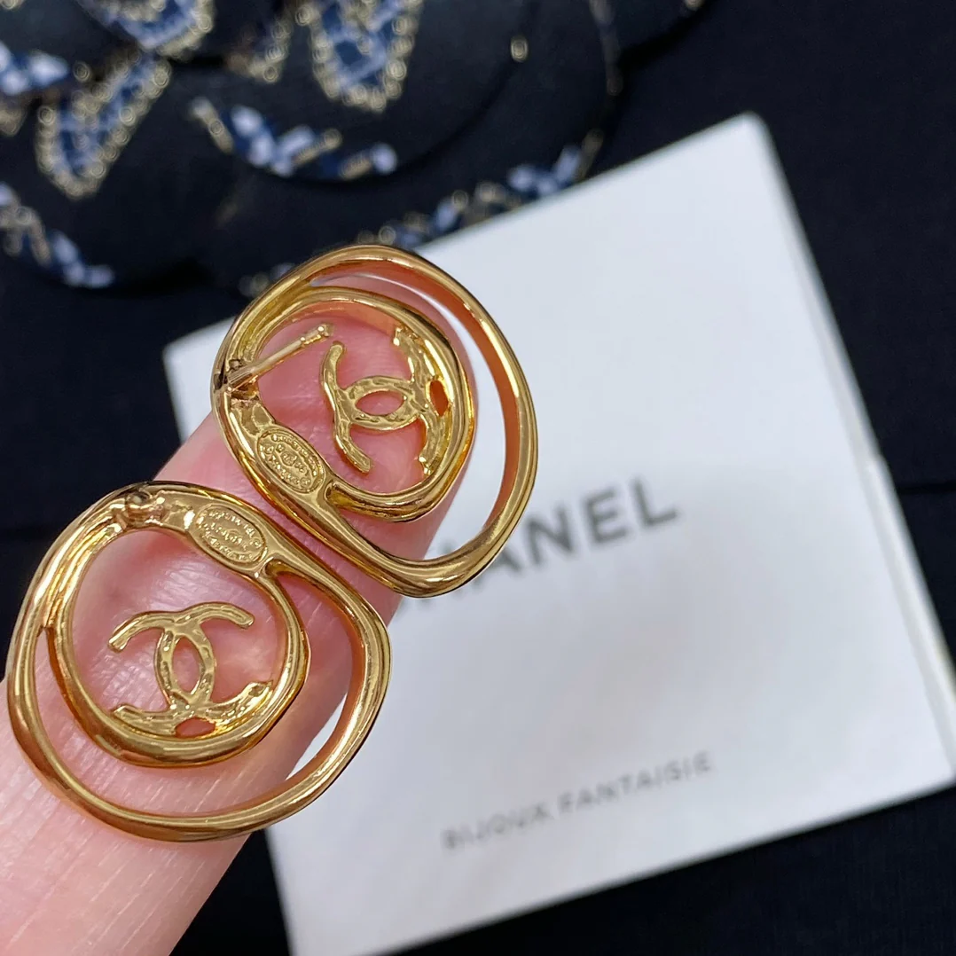 Серьги Chanel 999