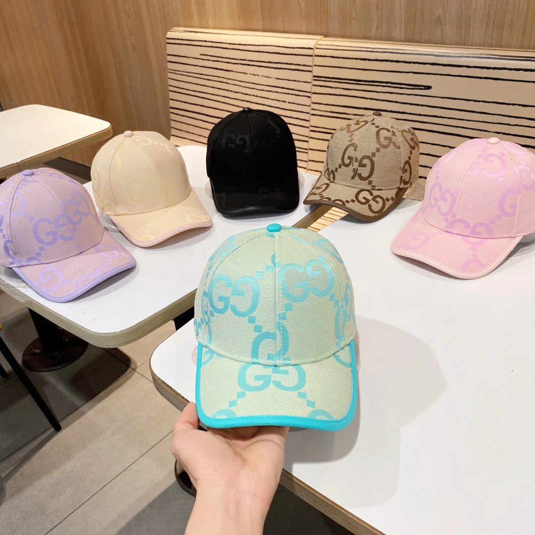Gucci - Новинка в корейском стиле - Жаккардовая бейсболка