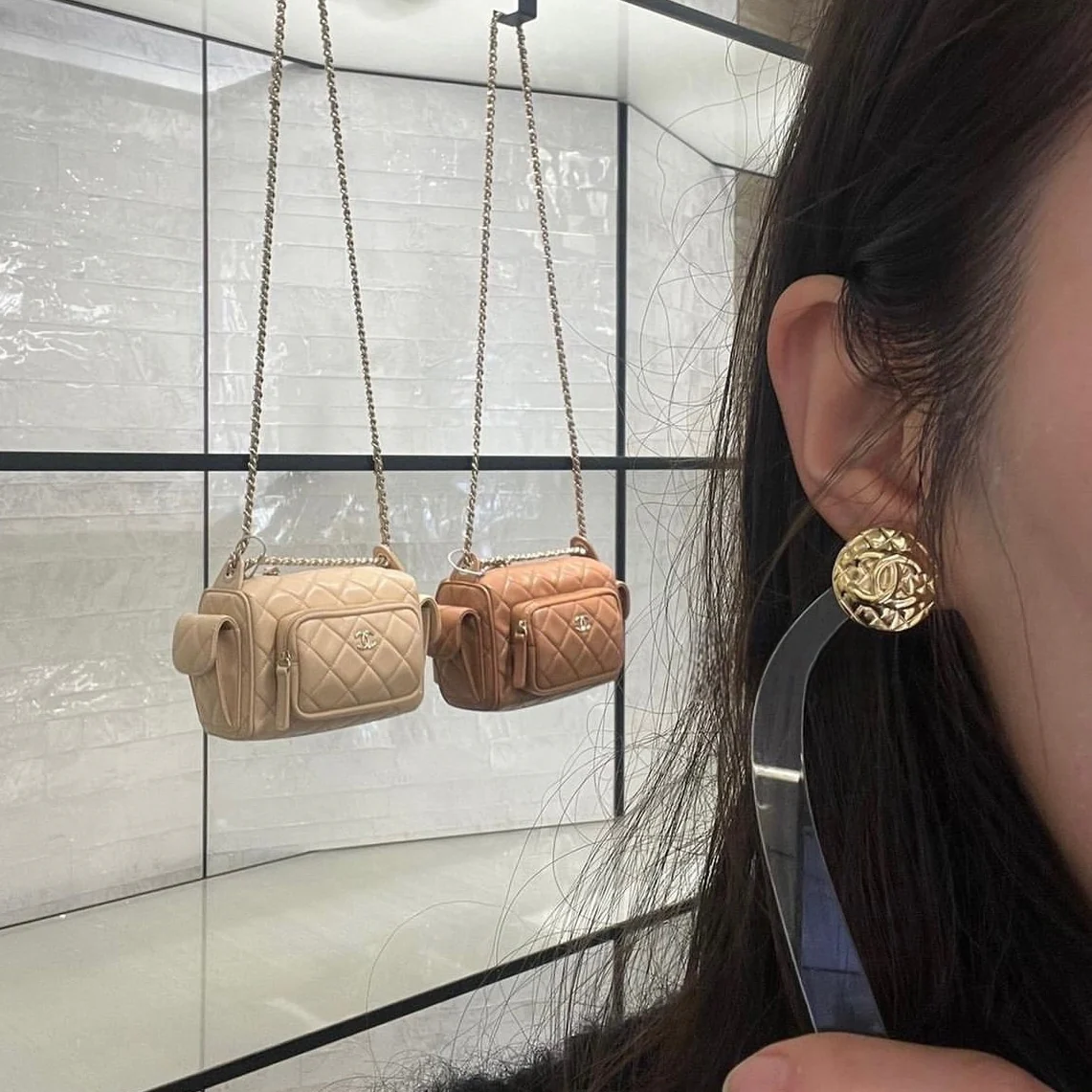 Серьги Chanel 941