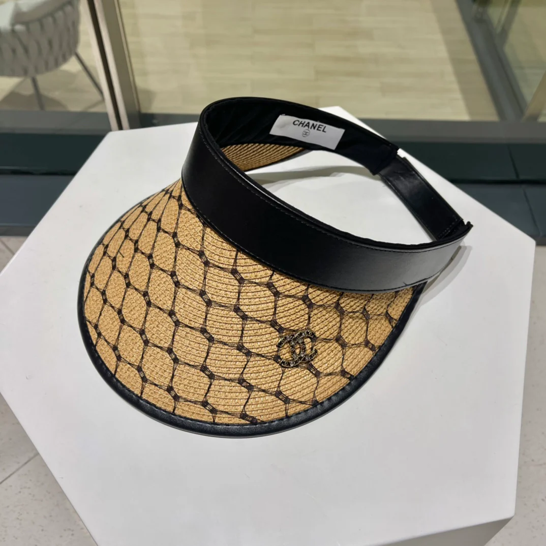 Новинка Chanel 2022 года - Солнцезащитная шляпа - Парик с открытым носком - 3