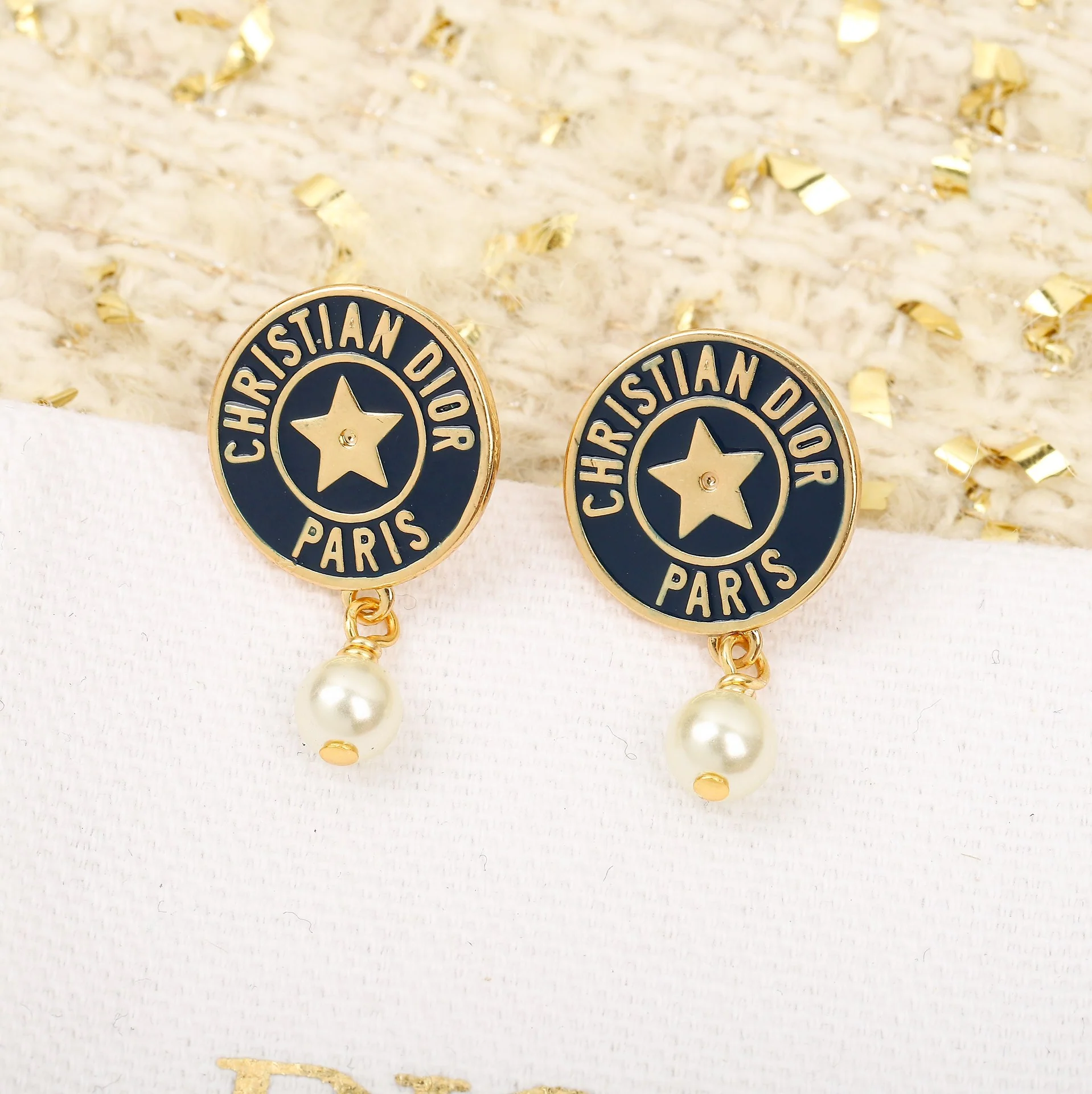 Серьги Dior 067