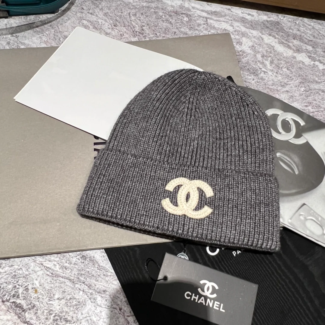 Chanel - Вязаная шапка - 5