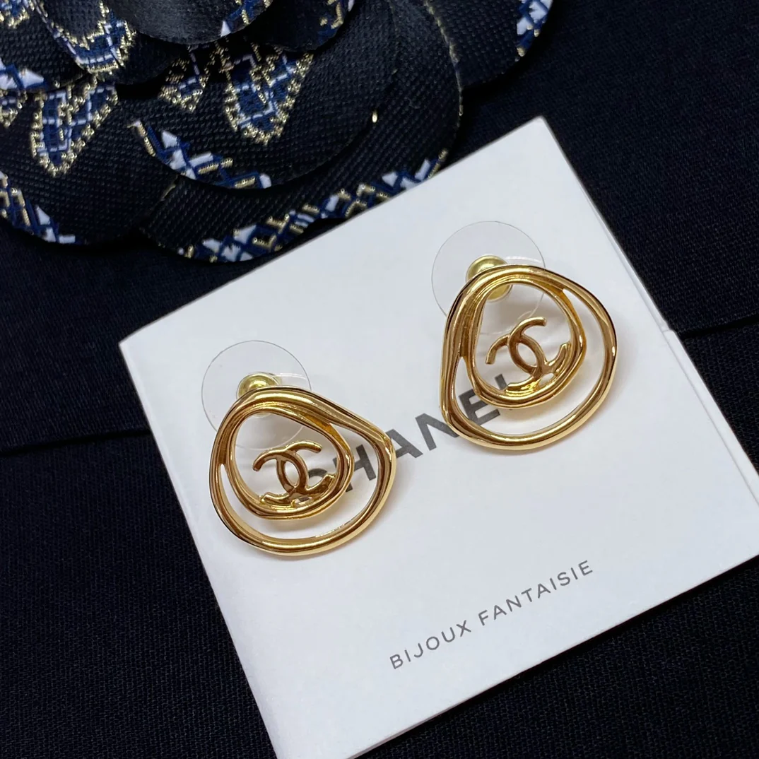 Серьги Chanel 999