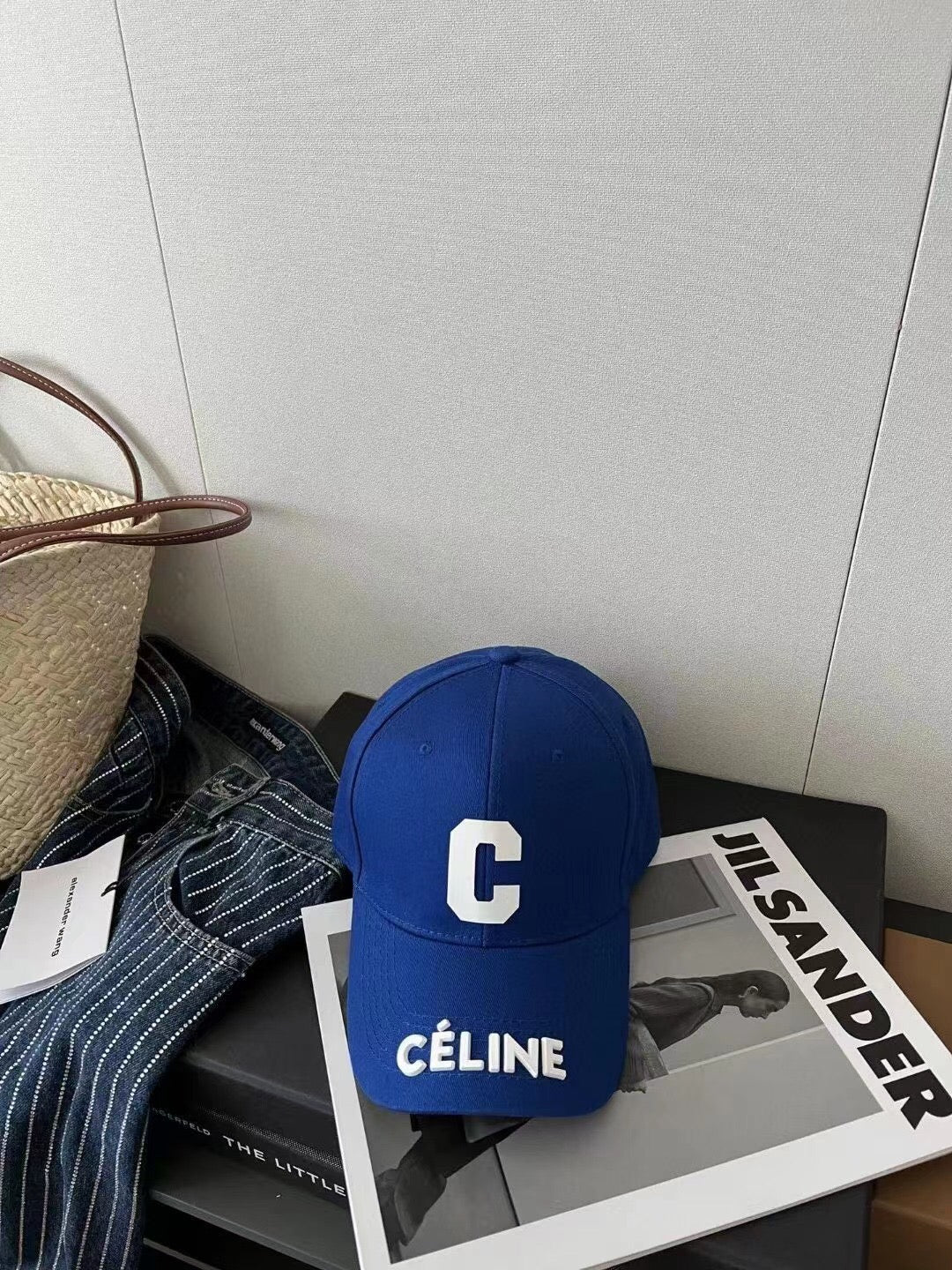 Бейсболка Celine с 3D-логотипом — 3 цвета