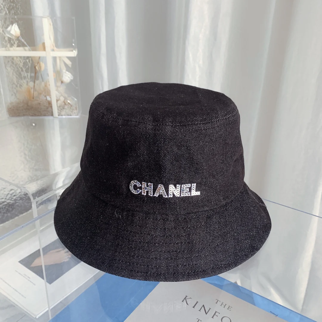 Chanel - Рыбацкая шляпа - Черная