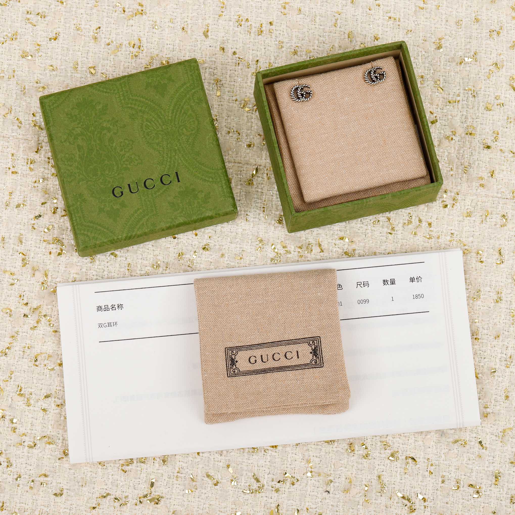 Серьги Gucci 004