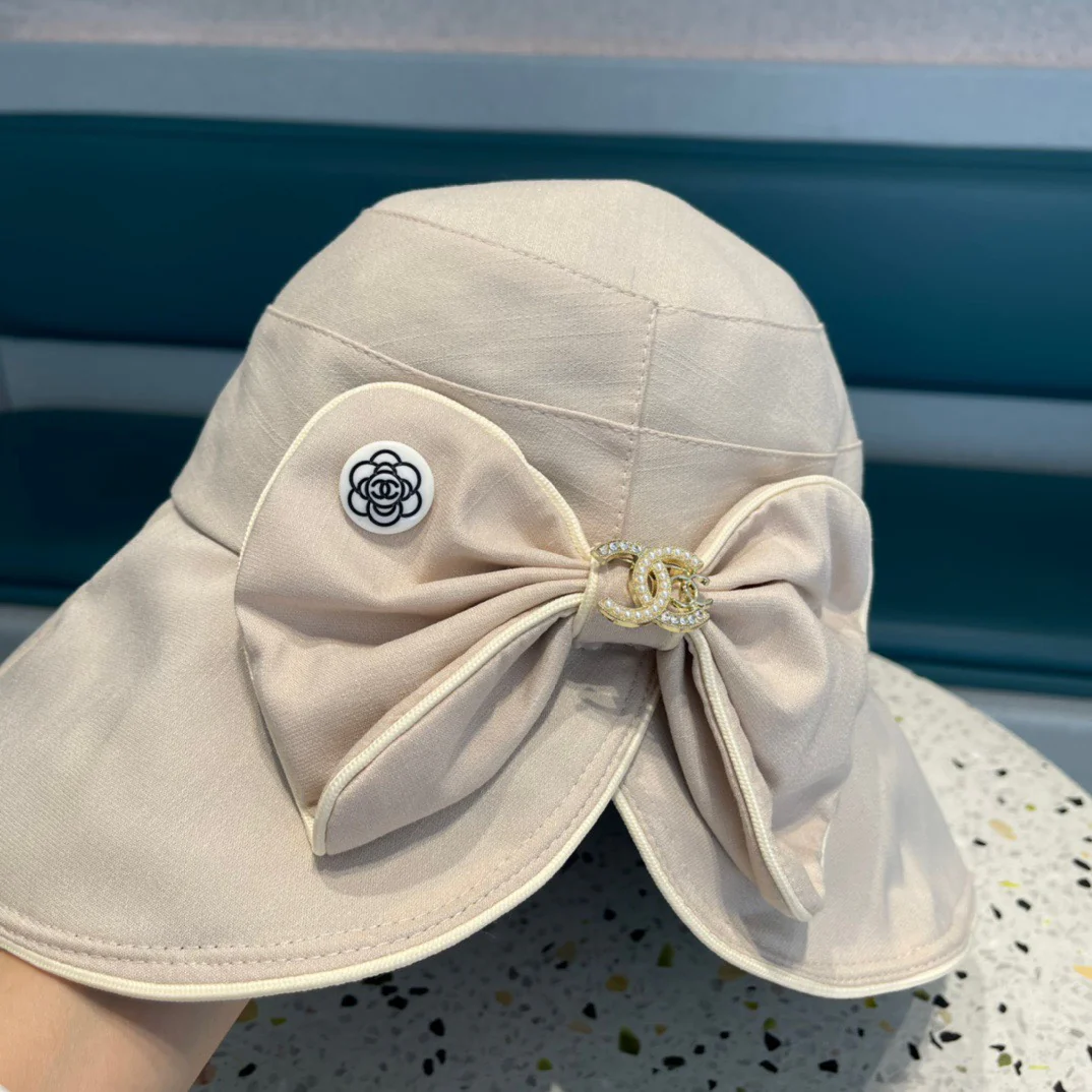 Chanel - Рыбацкая шляпа - Бежевый