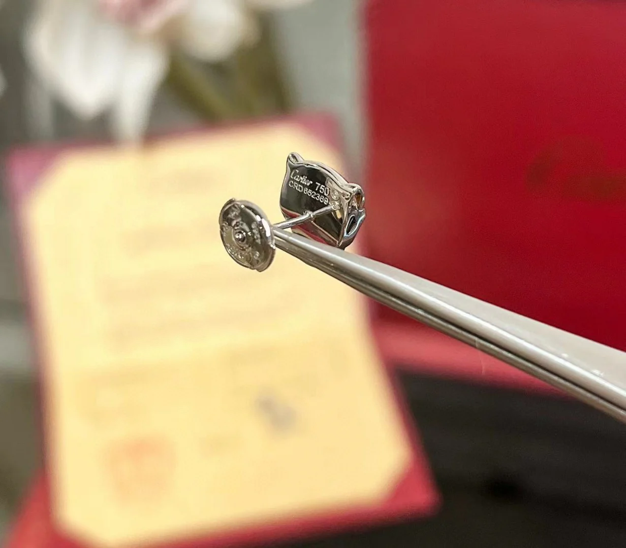 Серьги Cartier 059