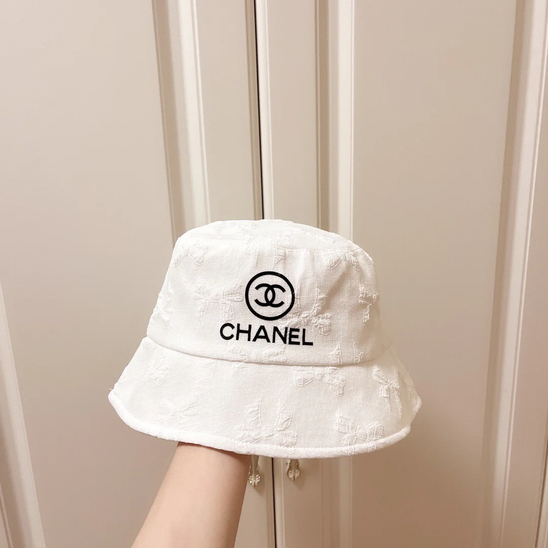 Новинка 2022 года от Chanel - Рыбацкая шляпа - Белая - 1