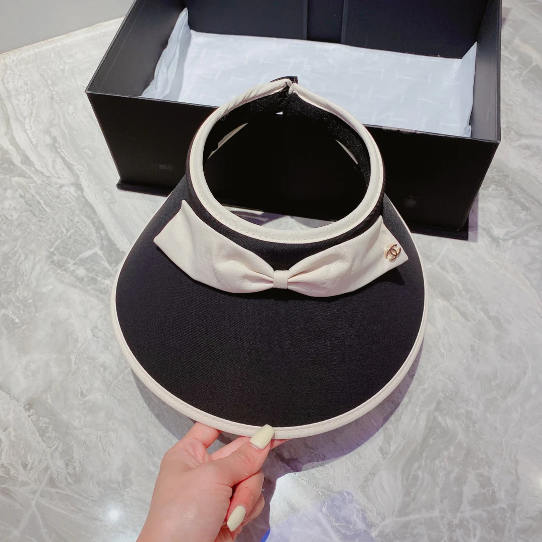 Новинка Chanel 2022 года - Солнцезащитная шляпа - Парик с открытым носком - 2