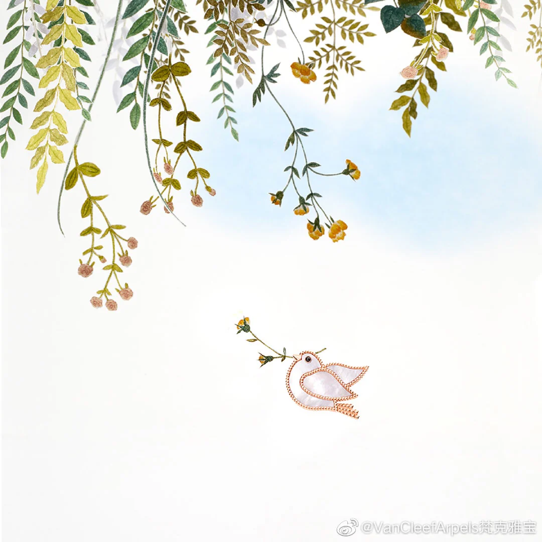 Брошь Van der V - 014