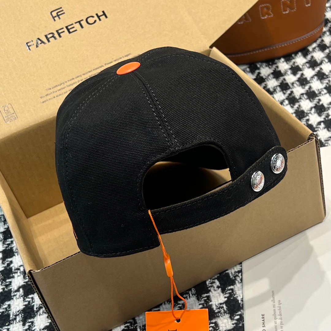 Бейсболка Hermes Big H - черная