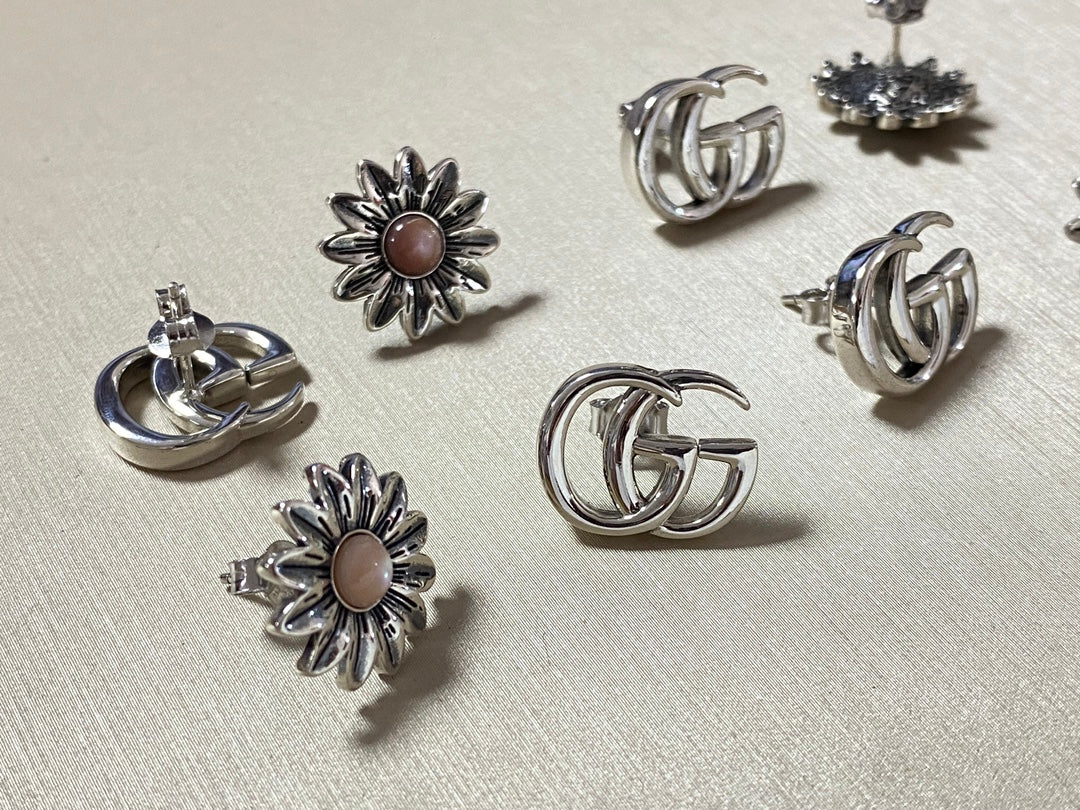 Серьги Gucci - Оранжевые - 001