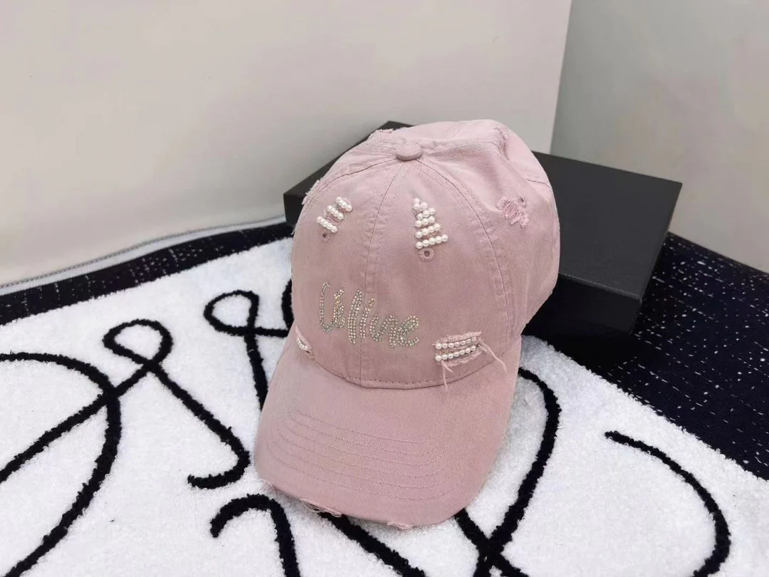 Celine - Новая прочная бейсболка с перламутровым принтом