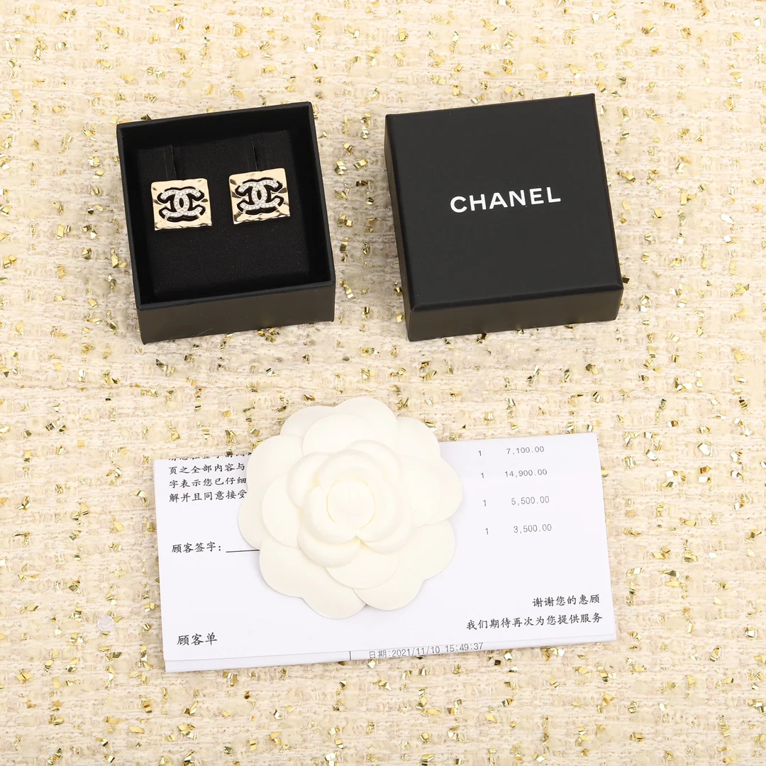 Серьги Chanel 762