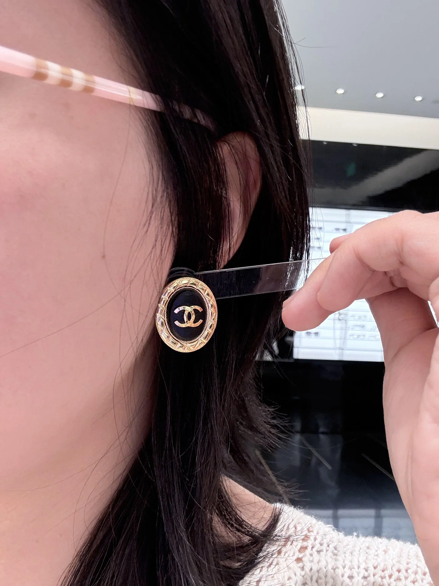 Серьги Chanel 924