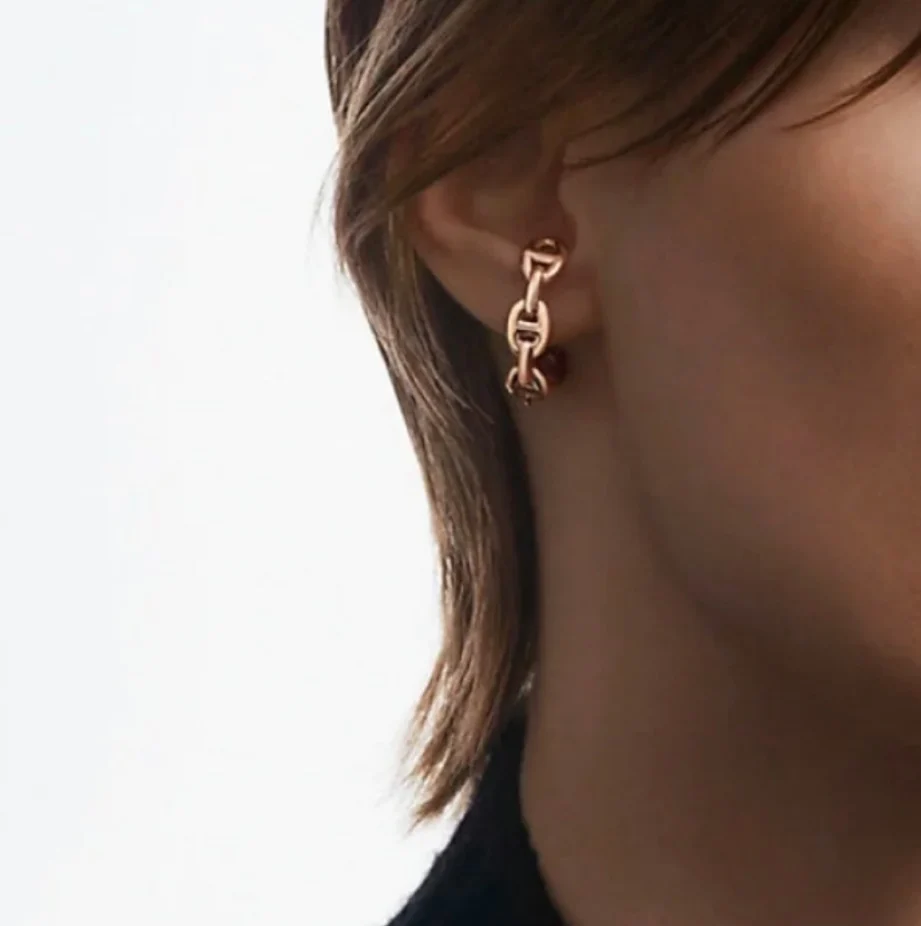 Серьги Hermes 025