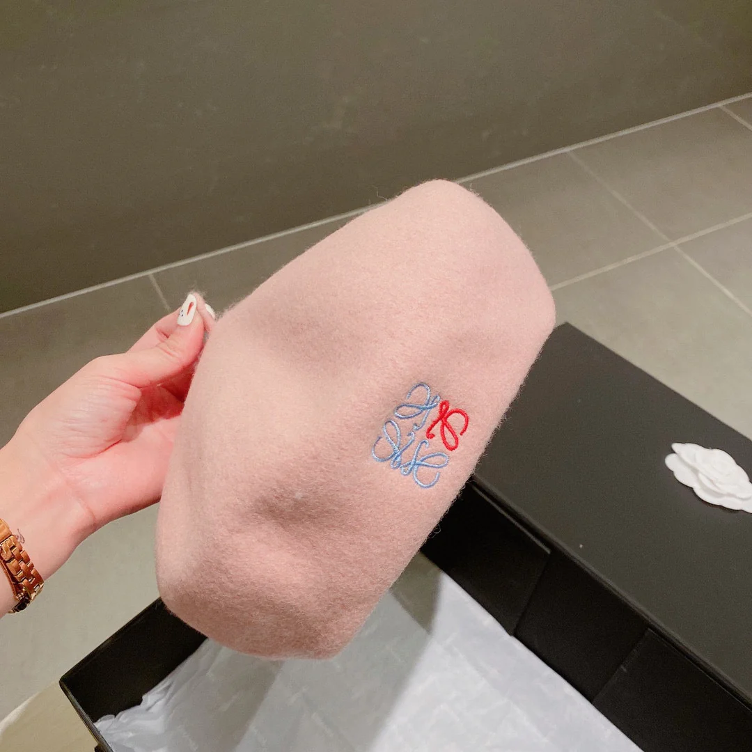 Лолвей - Шерстяной берет - Розовый