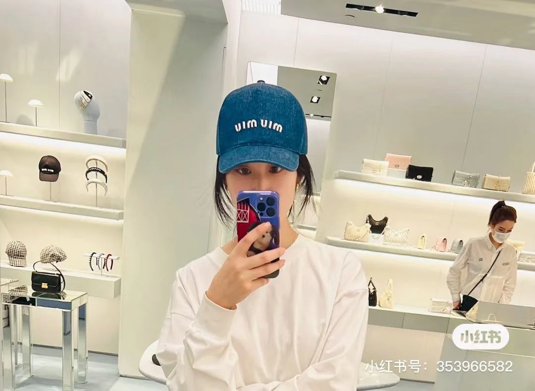 Miu Miu - Новая джинсовая бейсболка