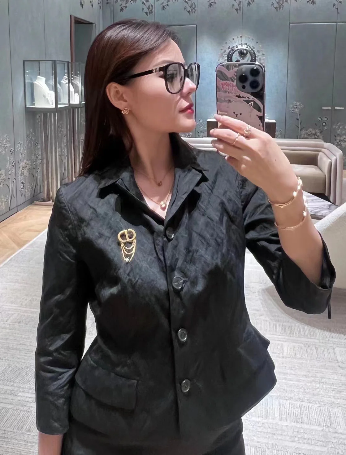 Брошь Dior 010-1