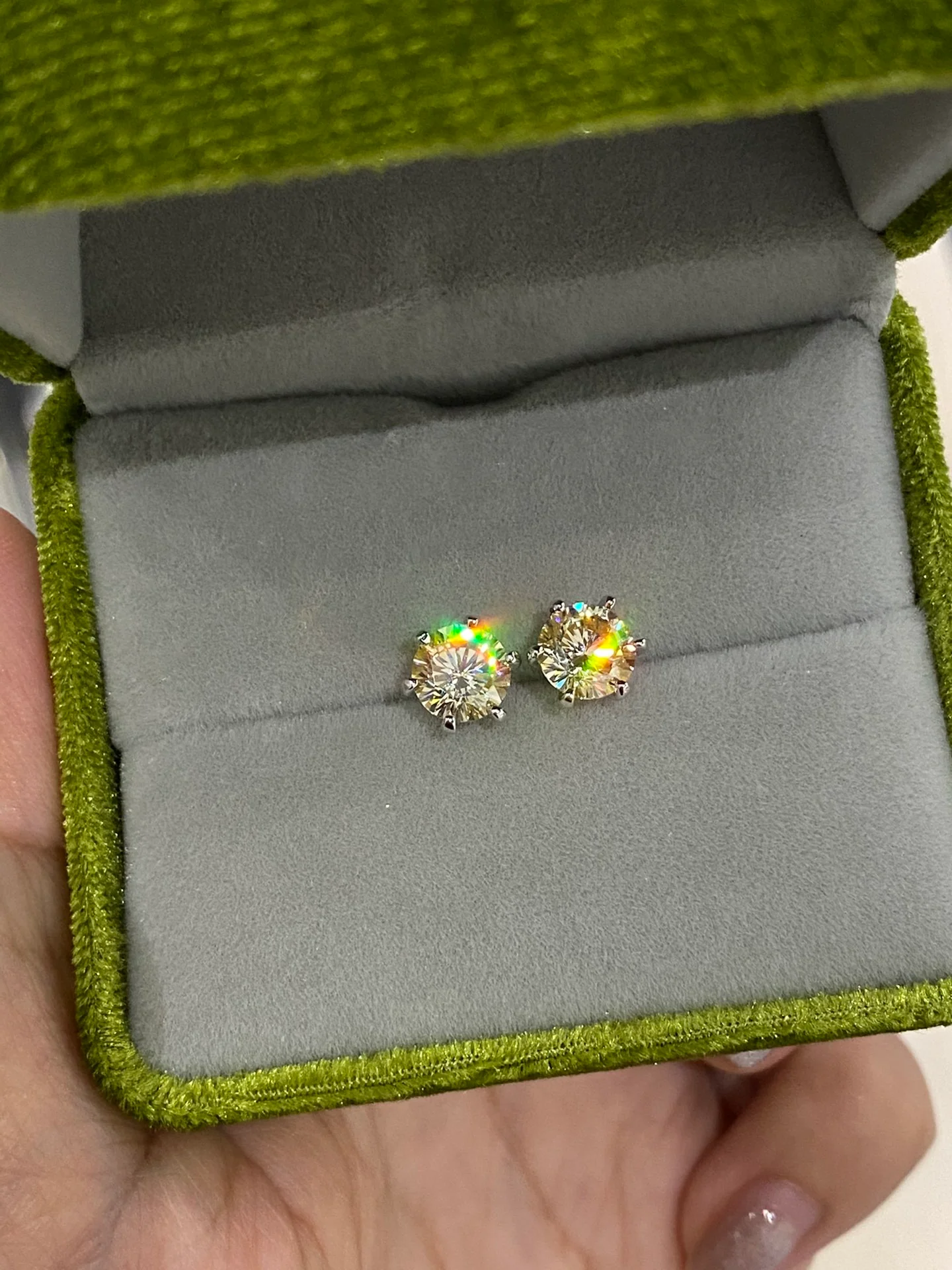 Серьги Tiffany - Пусеты - 3 шт.