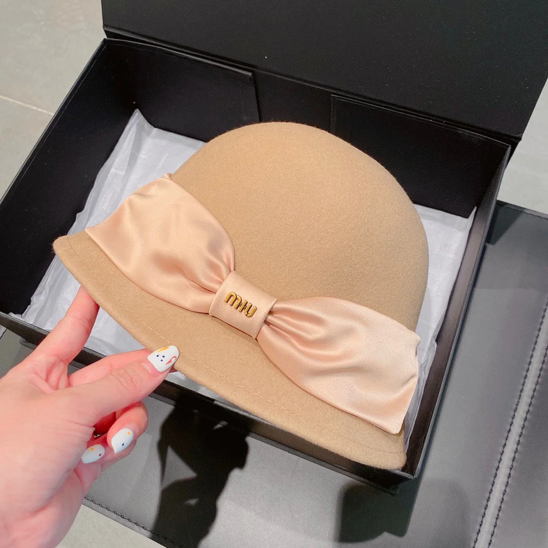 Miu Miu - Панама - Абрикосовый - 1