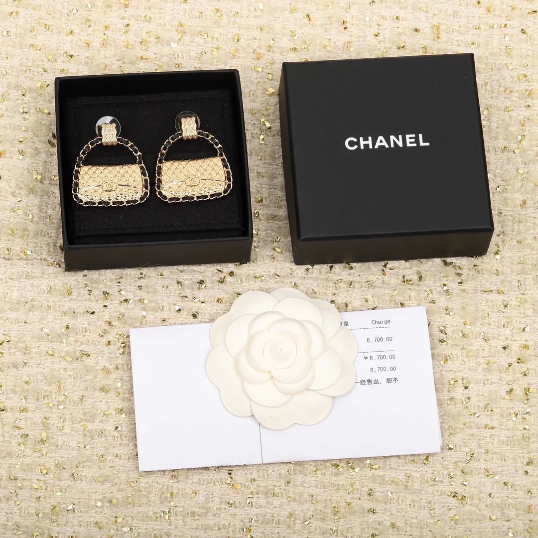 Серьги Chanel 756