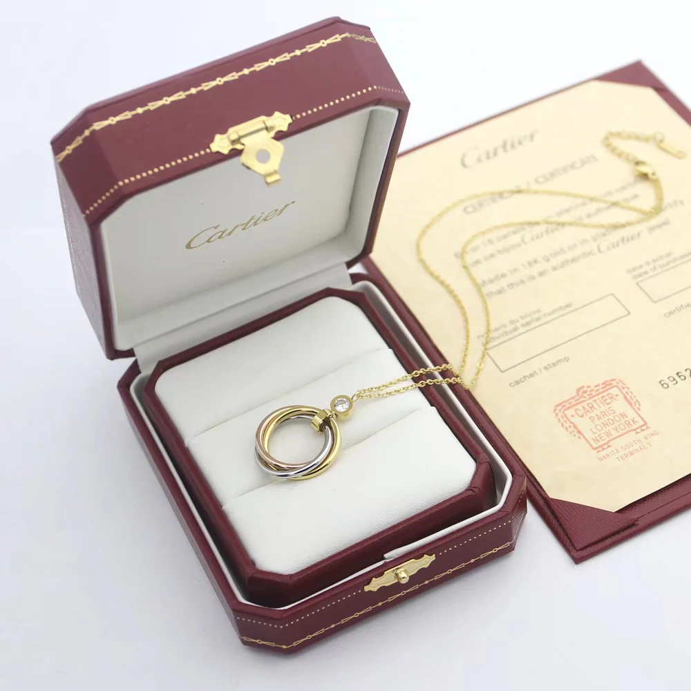 Колье Cartier ?Три кольца?