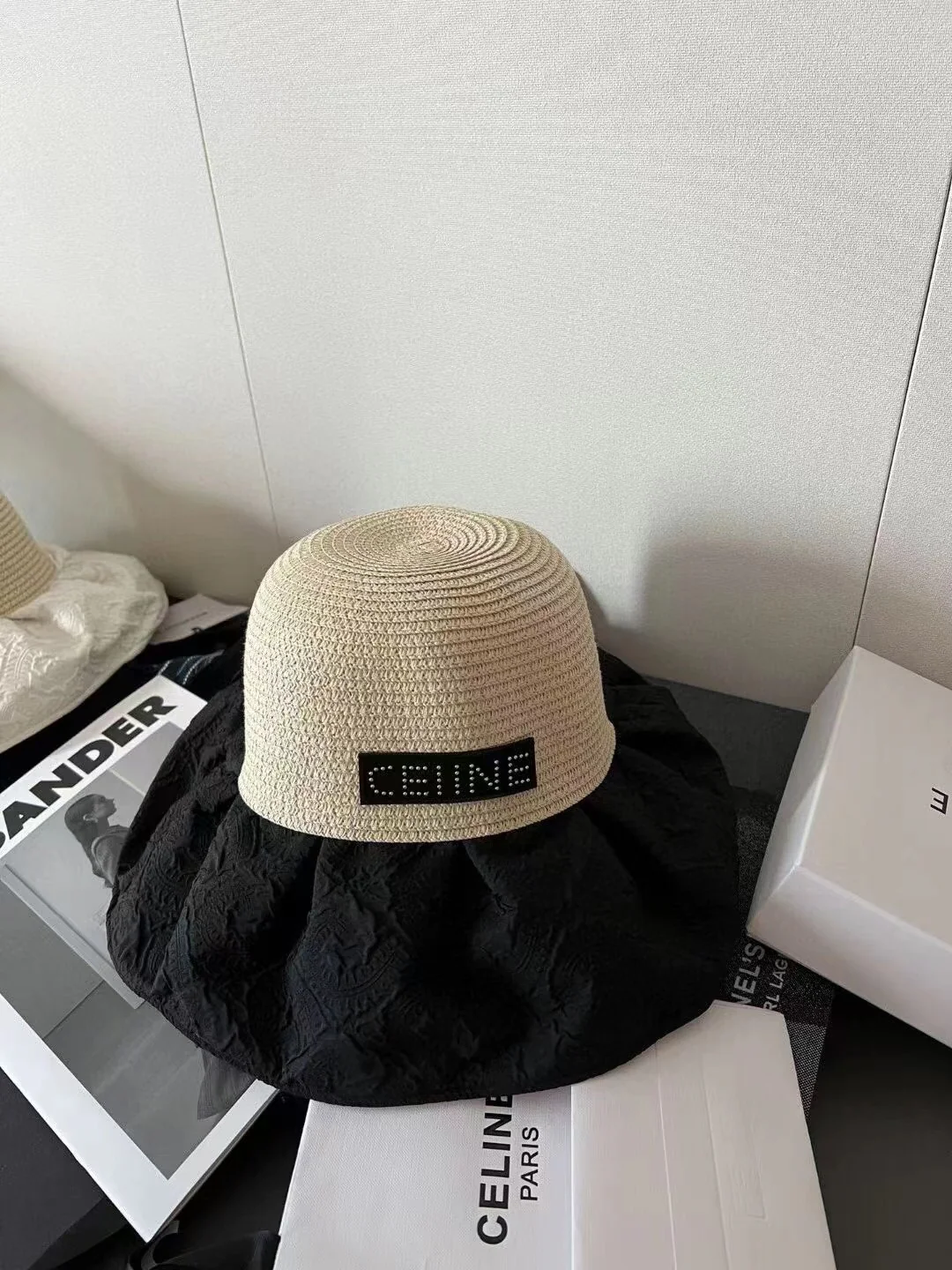 Celine - Лоскутная рыбацкая шляпа