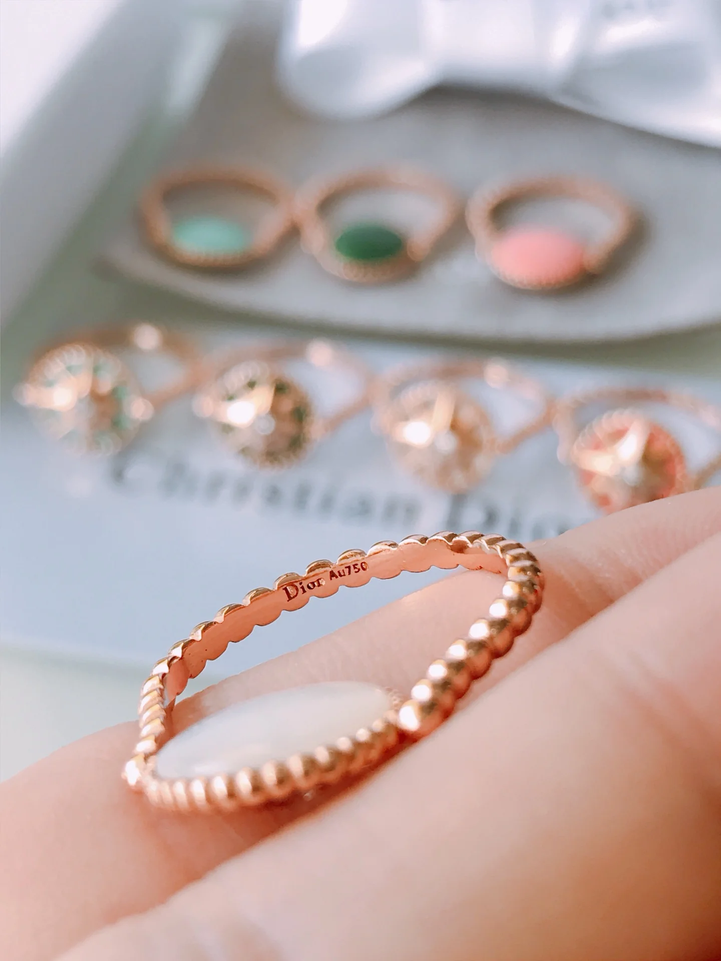 Кольцо Диор