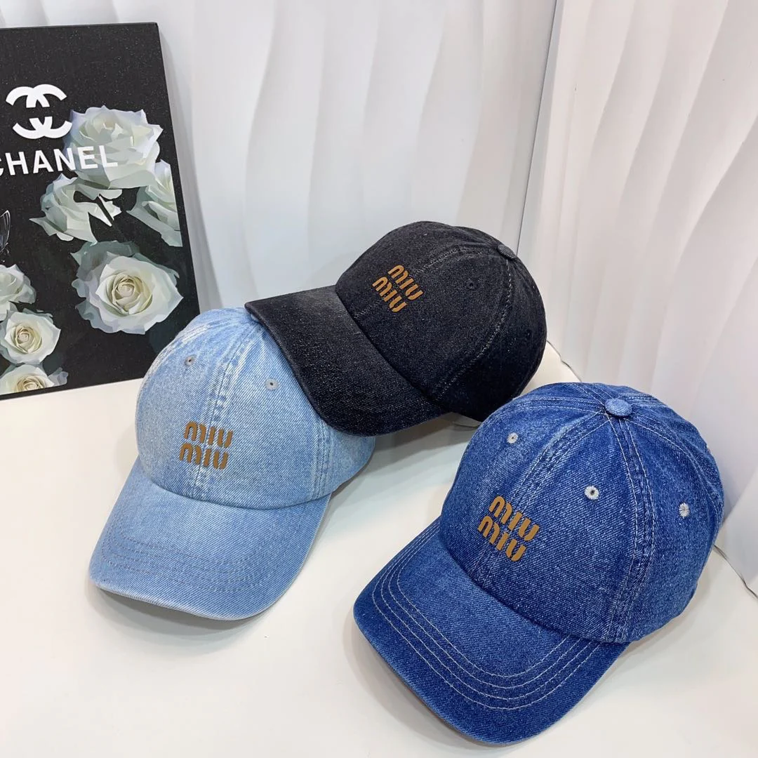 Miu Miu - Новая джинсовая бейсболка 2024 года